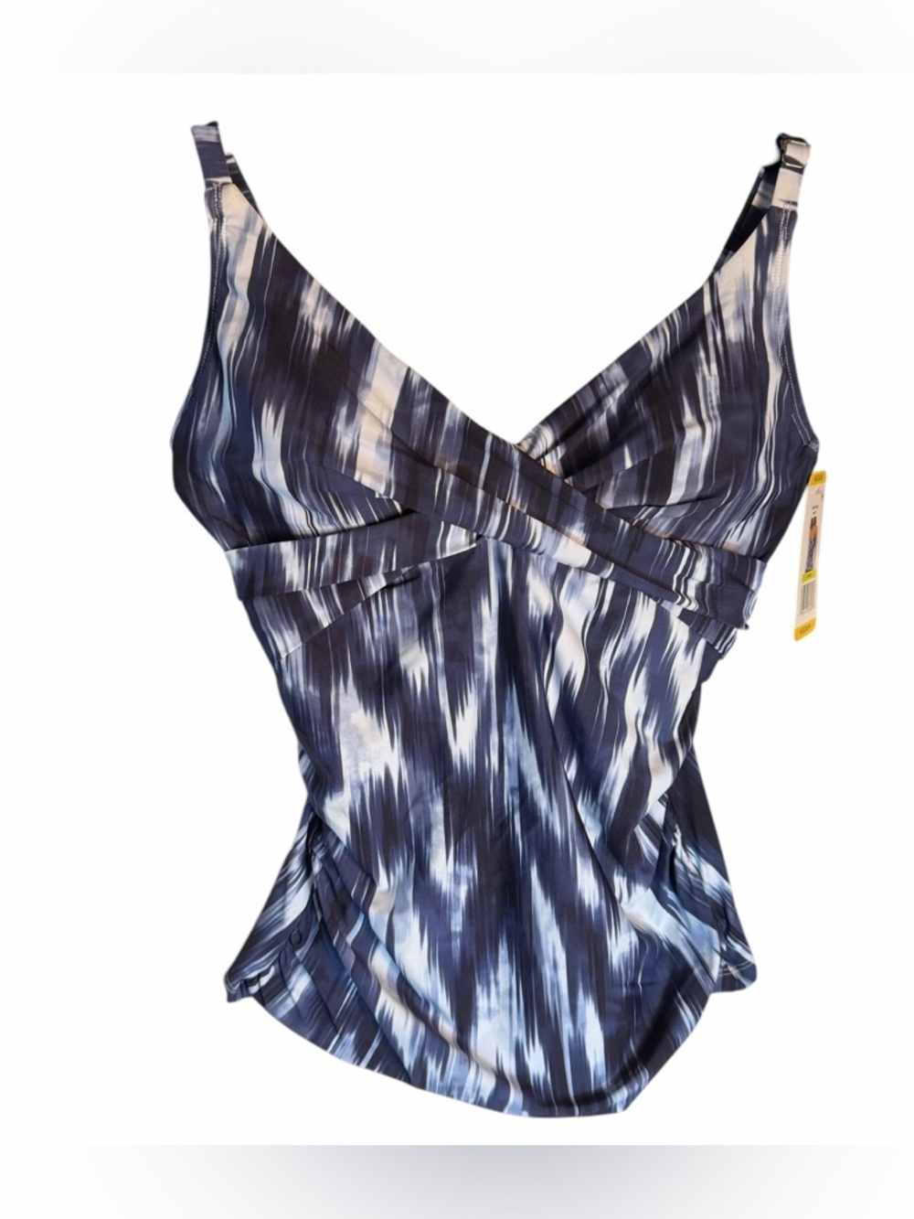 Anne Cole Ikat Print Tankini Top